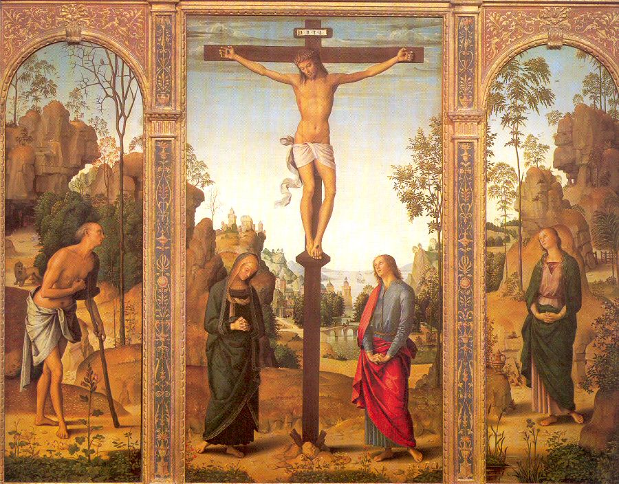 The Crucifixion with the Virgin and Saints